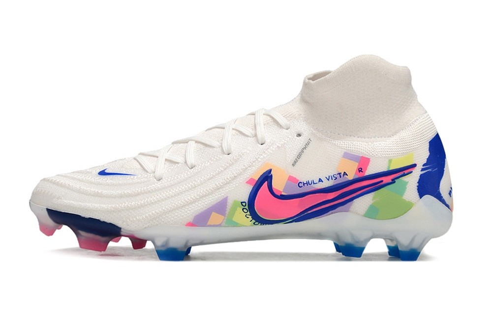 Nike Phantom Luna 2 High-Top Elite FG So Cal Disruption Pack - Sail/Racer Blue