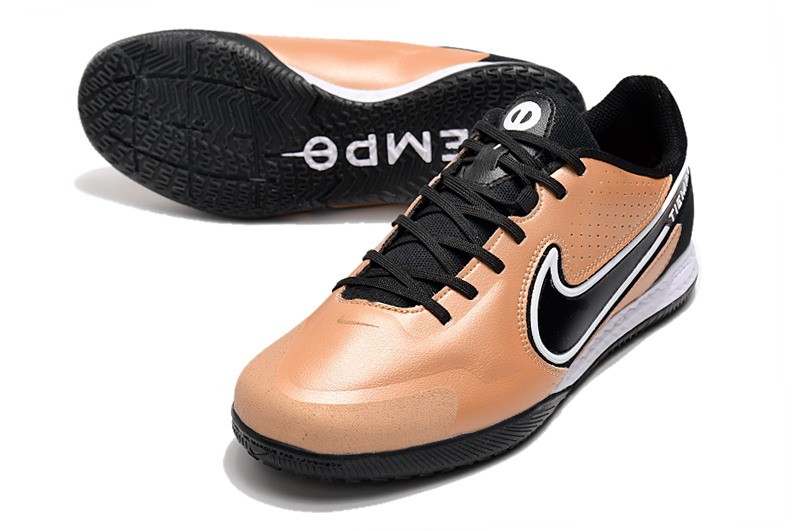 Nike React Tiempo Legend 9 Pro IC - Metallic Copper/Off Noir/White