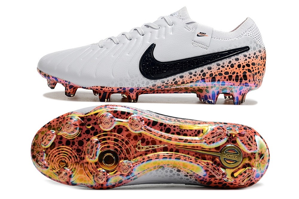 Nike Safari Pack Tiempo Legend 10 Elite FG - Grey/Black/Orange