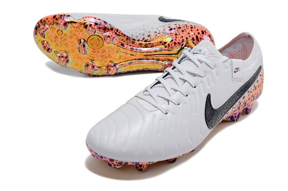 Nike Safari Pack Tiempo Legend 10 Elite FG - Grey/Black/Orange