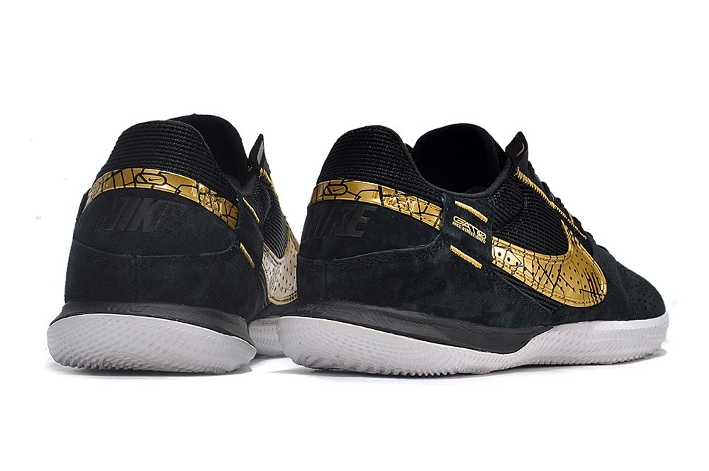Nike Streetgato IC Indoor Soccer Cleats - Black/Gold