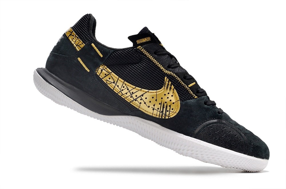 Nike Streetgato IC Indoor Soccer Cleats - Black/Gold