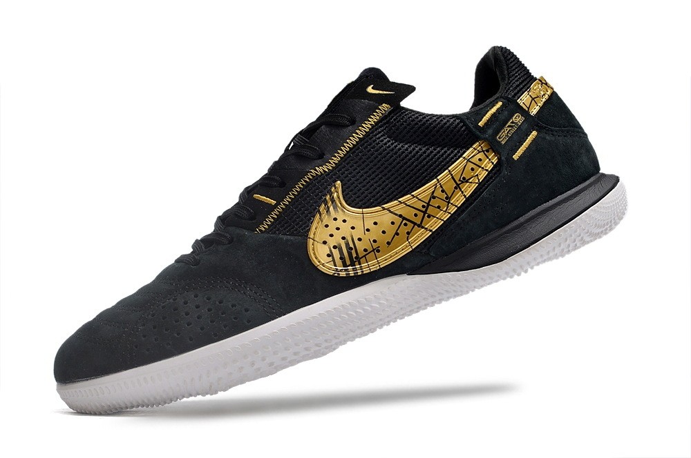 Nike Streetgato IC Indoor Soccer Cleats - Black/Gold