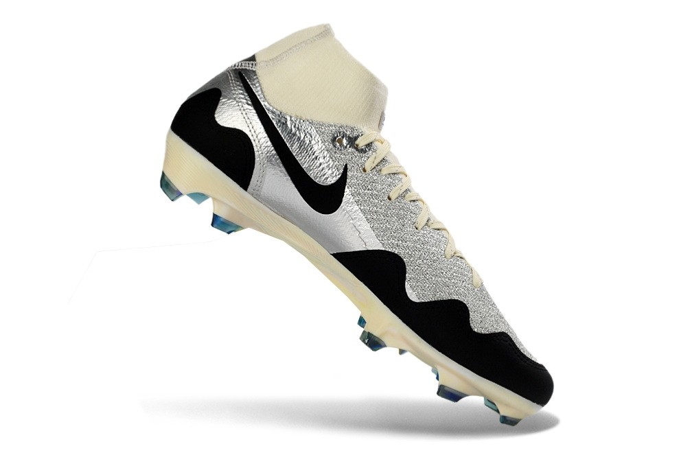  Nike x Patta Zoom Mercurial Superfly 10 Elite FG - White/Grey/Silver Metallic