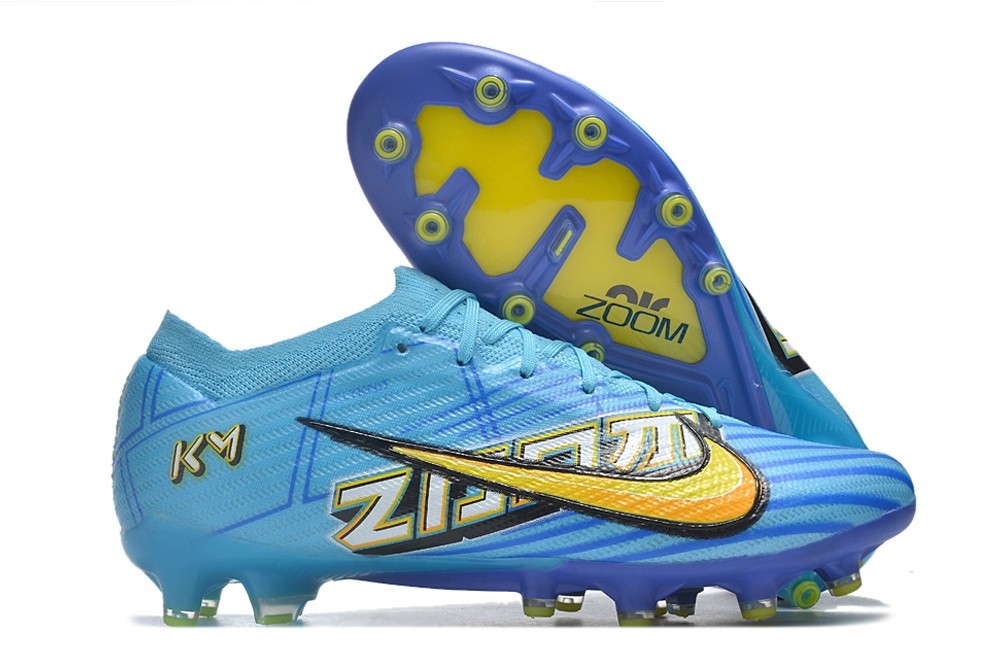 Nike Zoom Mercurial Mbappe Vapor 15 Elite AG - Blue/Yellow/White