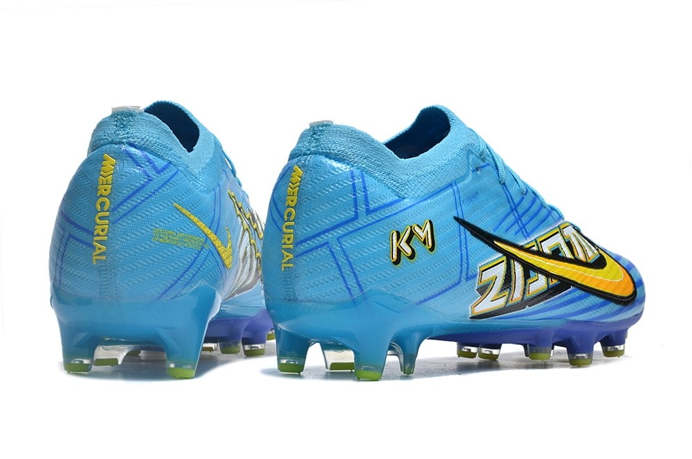 Nike Zoom Mercurial Mbappe Vapor 15 Elite AG - Blue/Yellow/White
