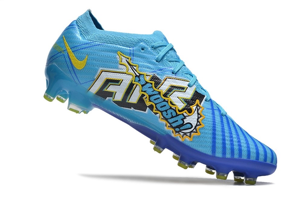 Nike Zoom Mercurial Mbappe Vapor 15 Elite AG - Blue/Yellow/White