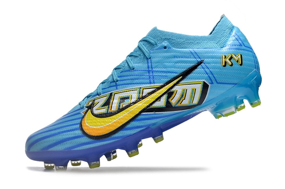 Nike Zoom Mercurial Mbappe Vapor 15 Elite AG - Blue/Yellow/White