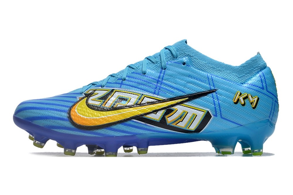 Nike Zoom Mercurial Mbappe Vapor 15 Elite AG - Blue/Yellow/White