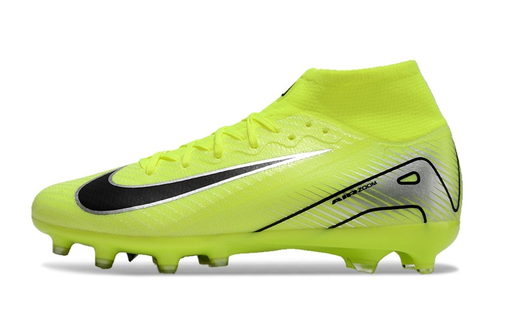 Nike Zoom Mercurial Superfly 10 Elite AG Artificial Grass Mad Voltage - Volt/Black