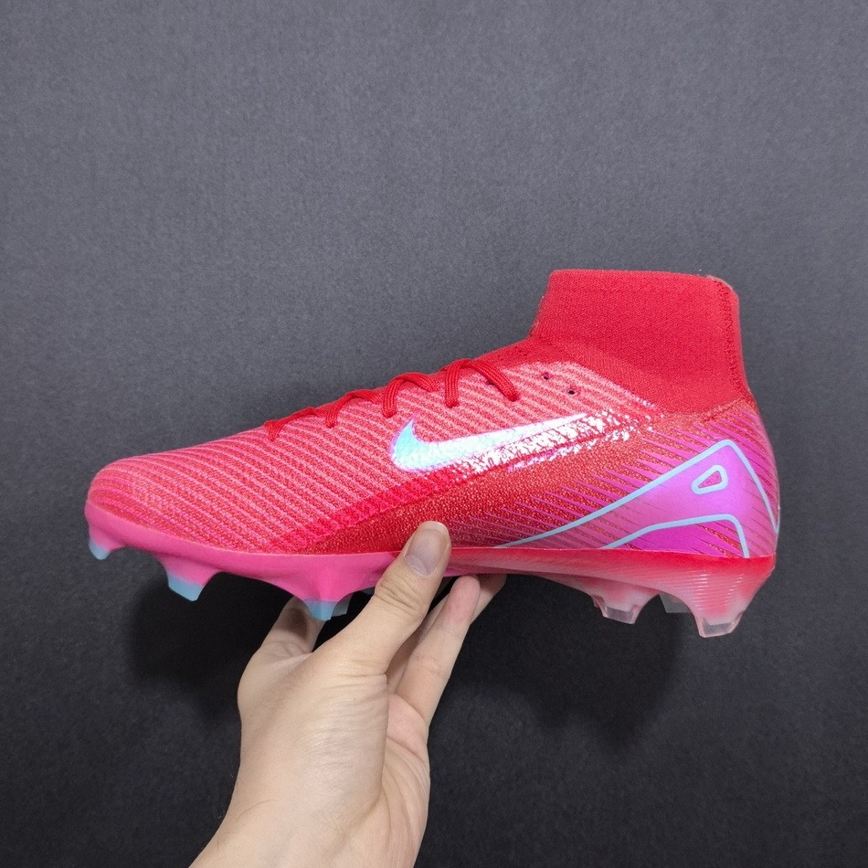 Nike Zoom Mercurial Superfly 10 Elite FG Mad Energy Pack - Red/Aurora Green