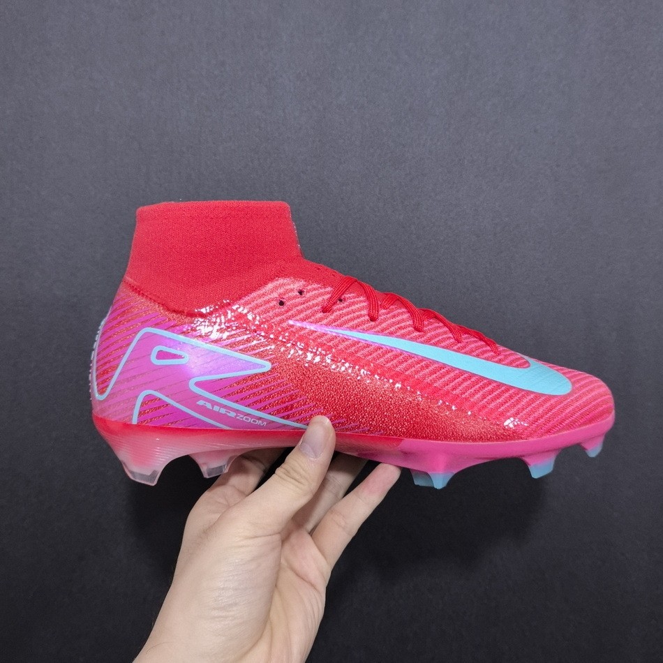 Nike Zoom Mercurial Superfly 10 Elite FG Mad Energy Pack - Red/Aurora Green