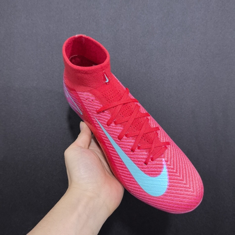 Nike Zoom Mercurial Superfly 10 Elite FG Mad Energy Pack - Red/Aurora Green