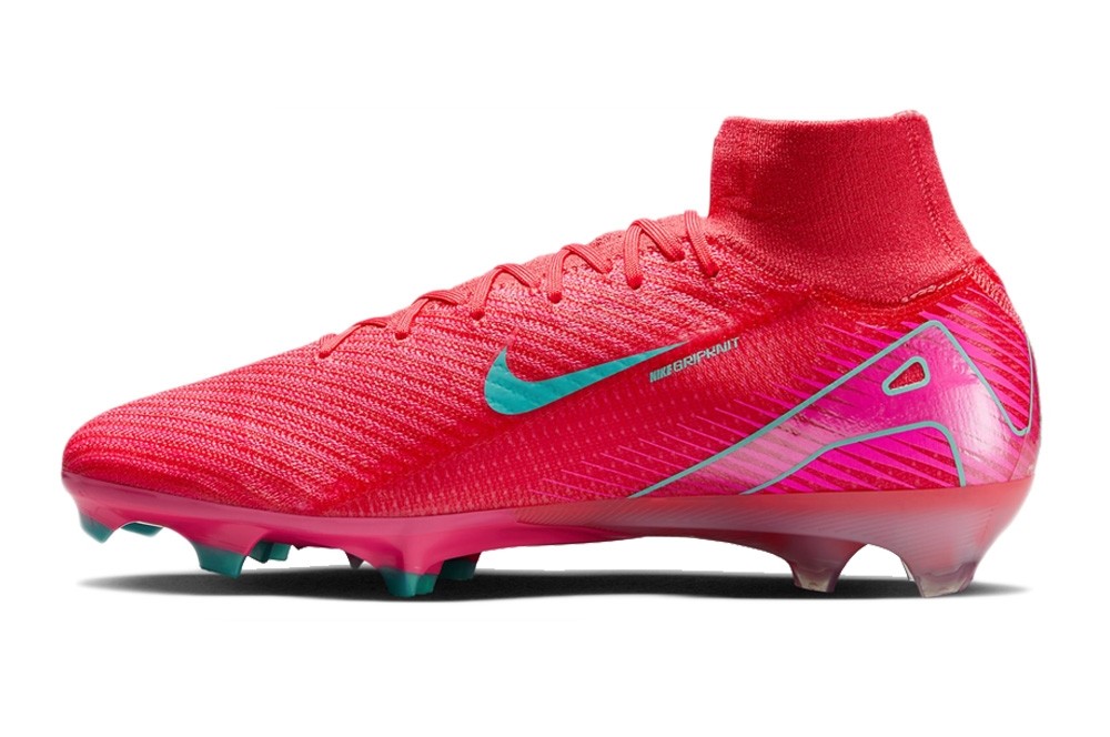 Nike Zoom Mercurial Superfly 10 Elite FG Mad Energy Pack - Red/Aurora Green