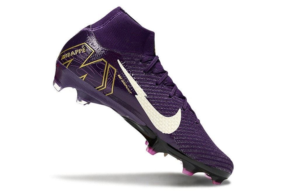 Nike Zoom Mercurial Superfly 10 Elite FG Mbappe Pack - Grand Purple/Pale Ivory