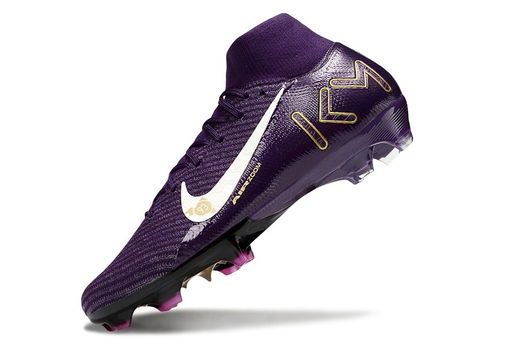 Nike Zoom Mercurial Superfly 10 Elite FG Mbappe Pack - Grand Purple/Pale Ivory