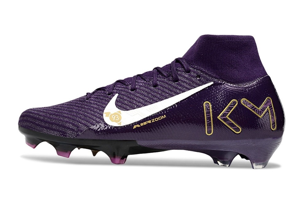 Nike Zoom Mercurial Superfly 10 Elite FG Mbappe Pack - Grand Purple/Pale Ivory