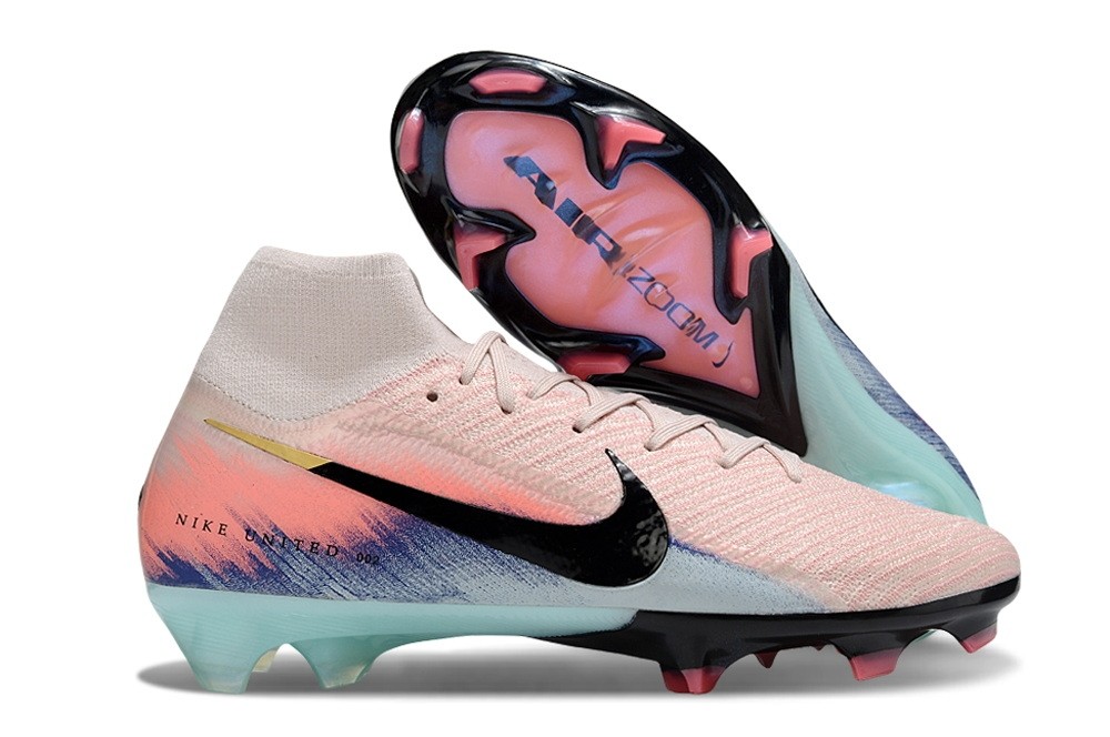 Nike Zoom Mercurial Superfly 10 Elite FG - Pink Tint/Black/Barely Green