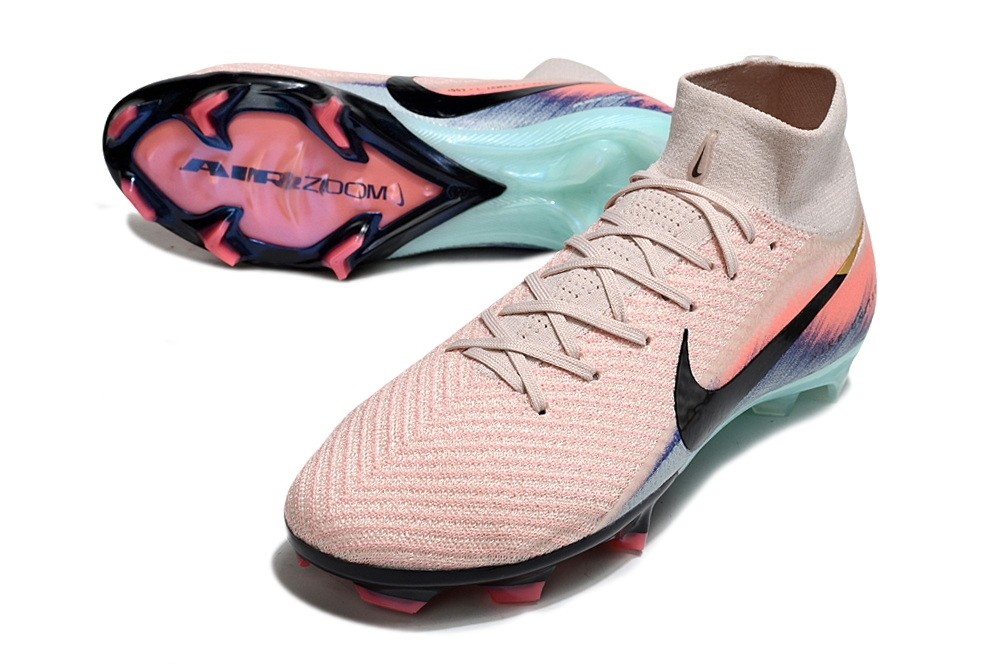 Nike Zoom Mercurial Superfly 10 Elite FG - Pink Tint/Black/Barely Green