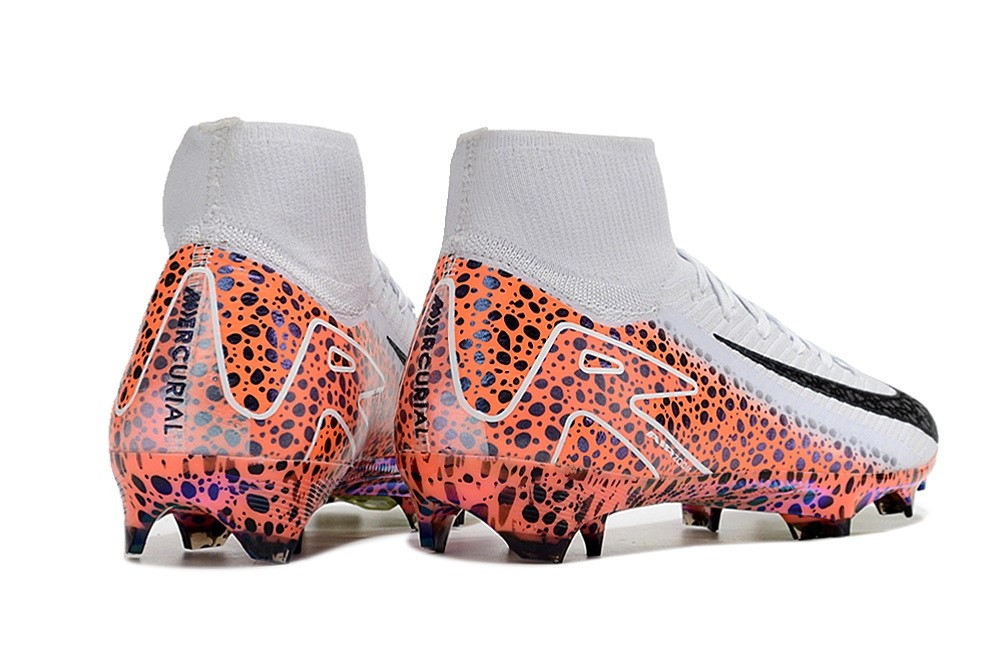 Nike Zoom Mercurial Superfly 10 Elite FG Safari Pack - Grey/Orange/Multicolor