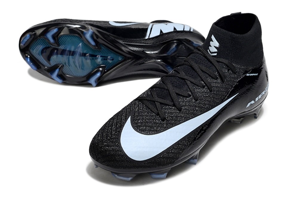 Nike Zoom Mercurial Superfly 10 Elite FG Shadow Pack - Black/Ice Blue