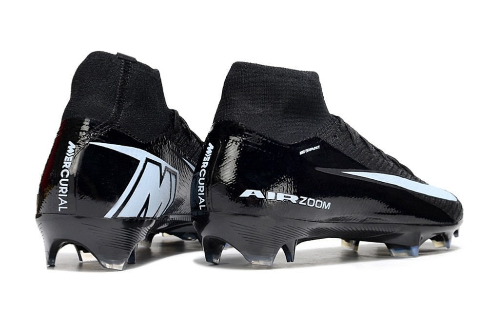 Nike Zoom Mercurial Superfly 10 Elite FG Shadow Pack - Black/Ice Blue