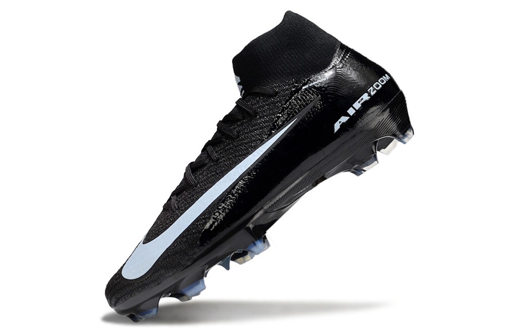 Nike Zoom Mercurial Superfly 10 Elite FG Shadow Pack - Black/Ice Blue