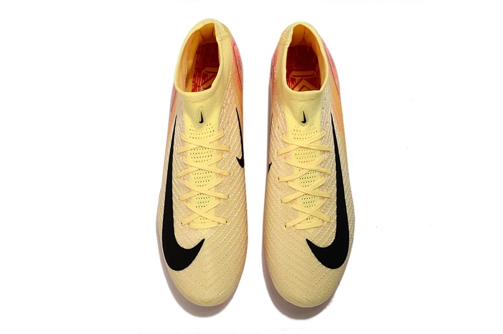Nike Zoom Mercurial Superfly 10 KM Mbappe Pack Elite AG Cleats - Orange/Armory Navy