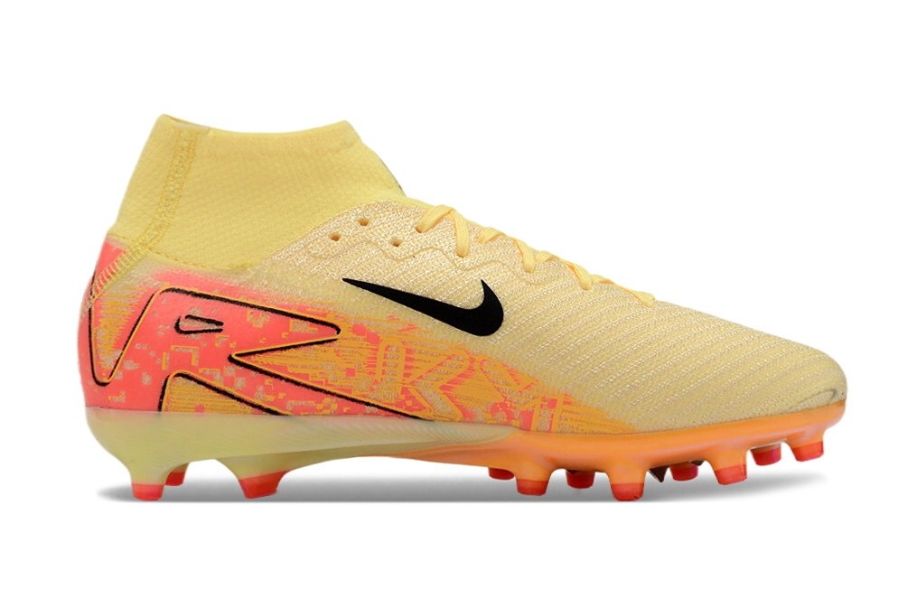 Nike Zoom Mercurial Superfly 10 KM Mbappe Pack Elite AG Cleats - Orange/Armory Navy