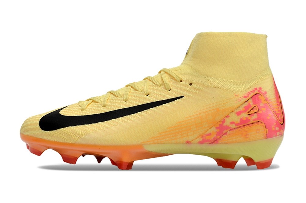 Nike Zoom Mercurial Superfly 10 Kylian Mbappe Elite FG - Laser Orange/Red/Navy