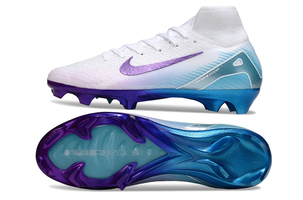 Nike Zoom Mercurial Superfly 10 LV8 Elite FG Chromatic Pack - White/Multicolor
