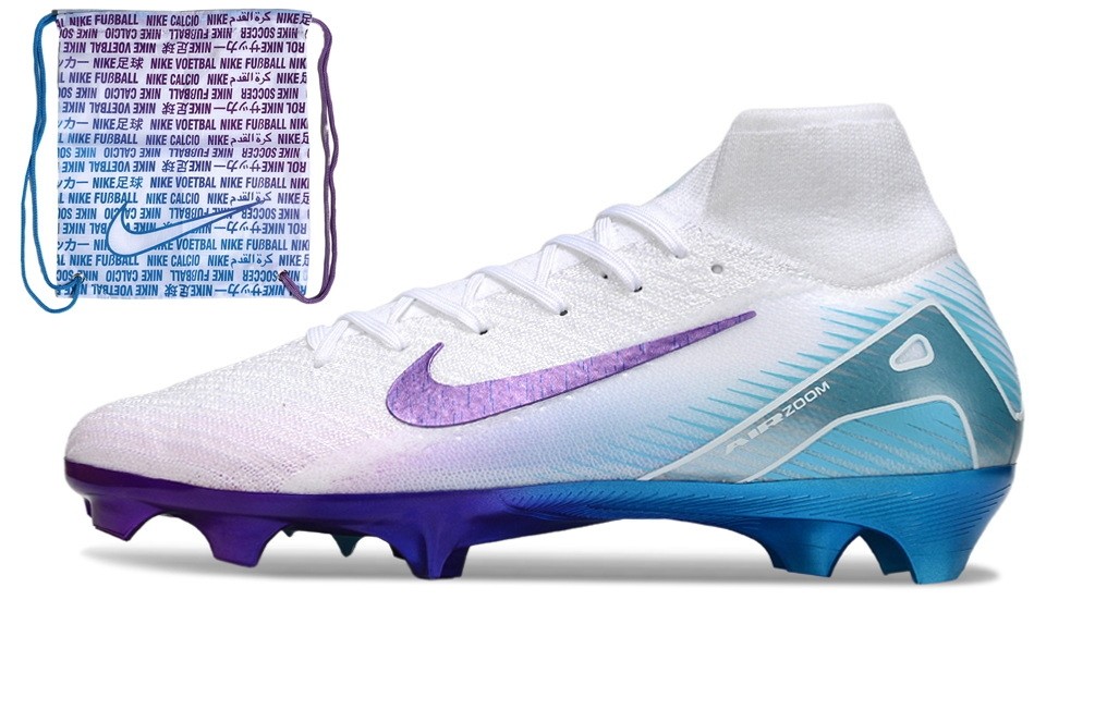 Nike Zoom Mercurial Superfly 10 LV8 Elite FG Chromatic Pack - White/Multicolor
