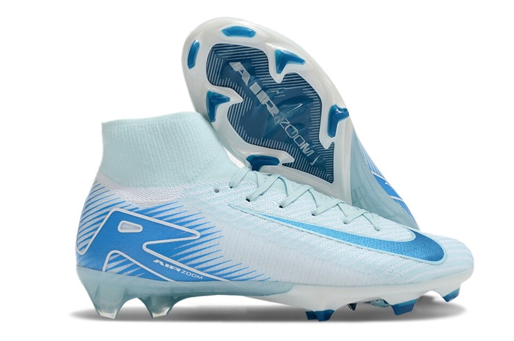 Nike Zoom Mercurial Superfly 10 Mad Ambitiont Elite FG - Glacier Blue/Blue Orbit
