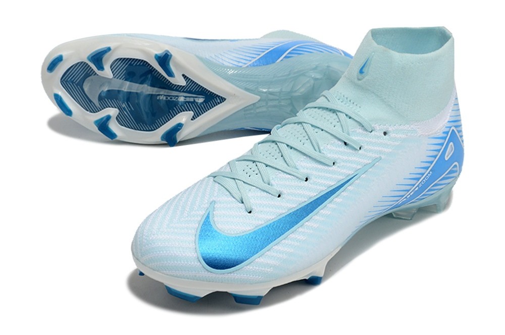 Nike Zoom Mercurial Superfly 10 Mad Ambitiont Elite FG - Glacier Blue/Blue Orbit