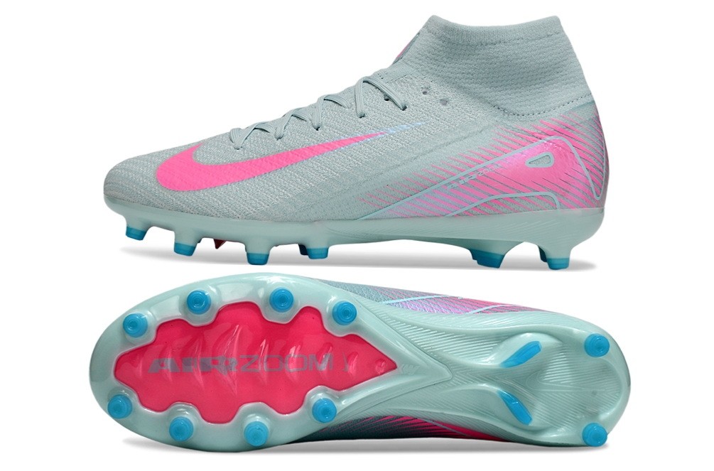 Nike Zoom Mercurial Superfly 10 Prism Pack Elite Artificial Grass - Ocean Cube/Pink Blast