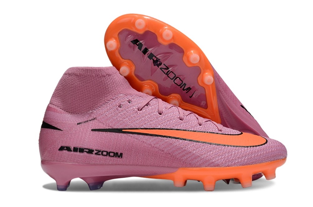 Nike Zoom Mercurial Superfly 10 Scary Good Pack Elite AG Cleats - Pink/Orange/Black