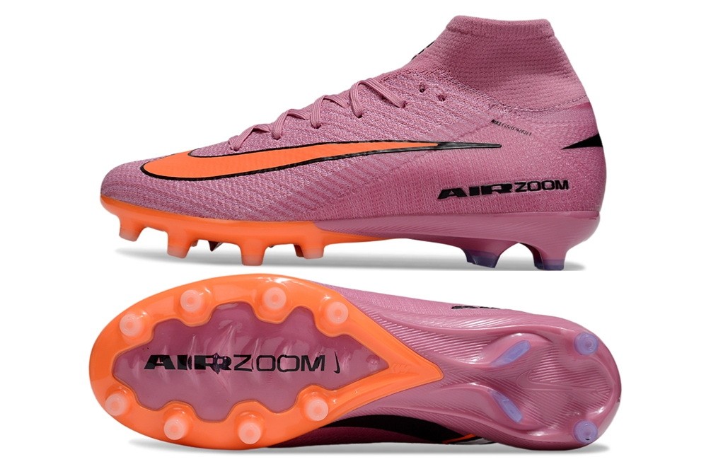 Nike Zoom Mercurial Superfly 10 Scary Good Pack Elite AG Cleats - Pink/Orange/Black