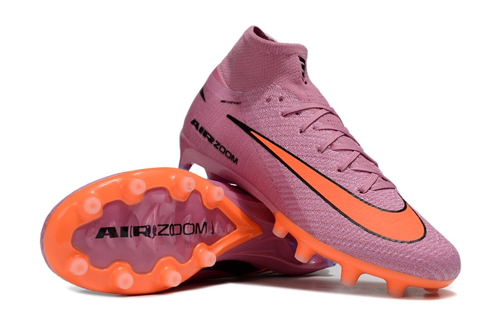 Nike Zoom Mercurial Superfly 10 Scary Good Pack Elite AG Cleats - Pink/Orange/Black