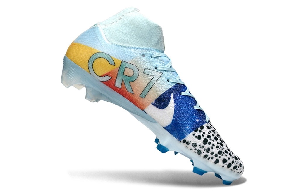  Nike Zoom Mercurial Superfly 10 What The CR7 Elite FG - Blue/Multicolor 