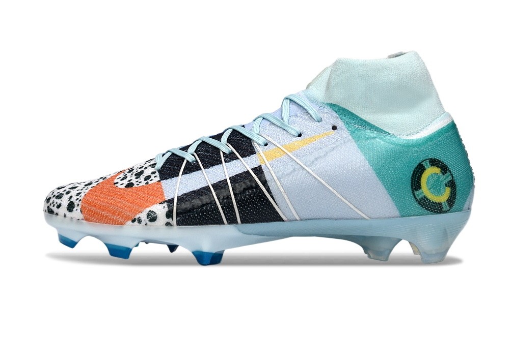  Nike Zoom Mercurial Superfly 10 What The CR7 Elite FG - Blue/Multicolor 