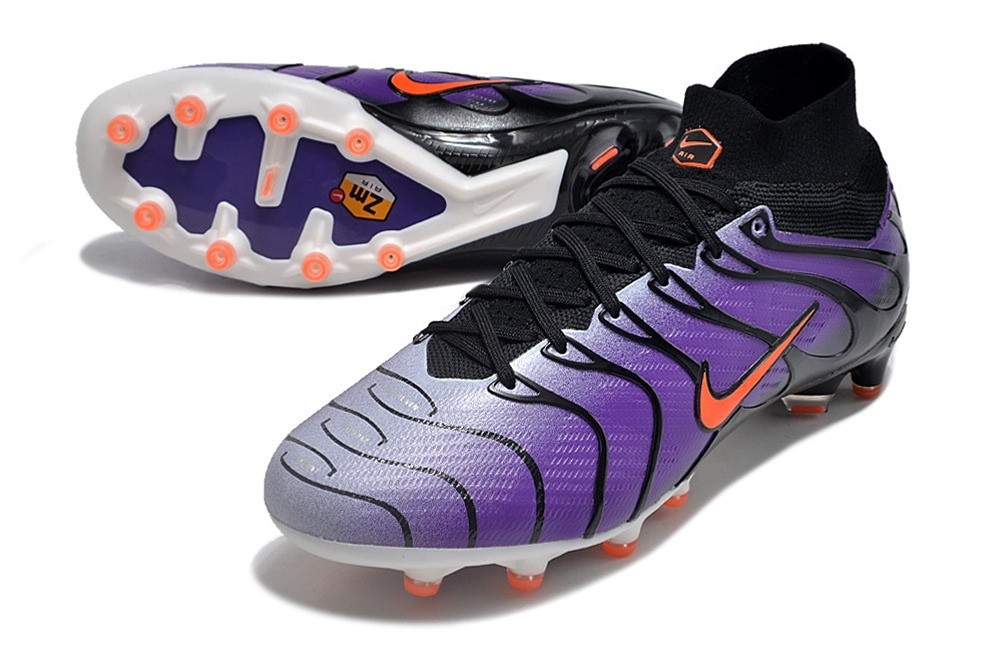 Nike Zoom Mercurial Superfly 9 Elite AG Air Max Plus - Voltage Purple/Total Orange