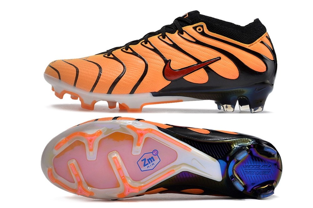 Nike Zoom Mercurial Vapor 15 Air Max Plus FG - Black/Pimento