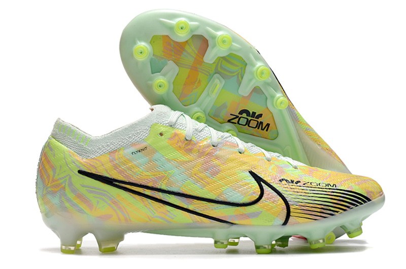 Nike Air Zoom Mercurial Vapor 15 Elite AG Bonded - Barely Green/Blackened Blue/Total Orange