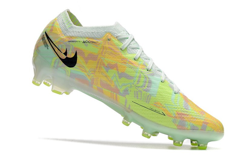 Nike Air Zoom Mercurial Vapor 15 Elite AG Bonded - Barely Green/Blackened Blue/Total Orange
