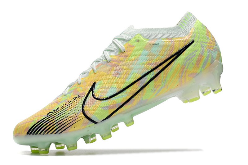 Nike Air Zoom Mercurial Vapor 15 Elite AG Bonded - Barely Green/Blackened Blue/Total Orange