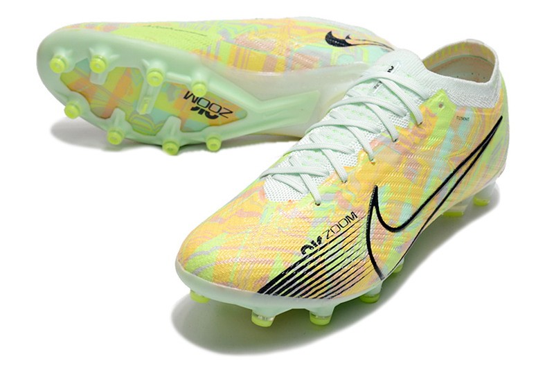 Nike Air Zoom Mercurial Vapor 15 Elite AG Bonded - Barely Green/Blackened Blue/Total Orange