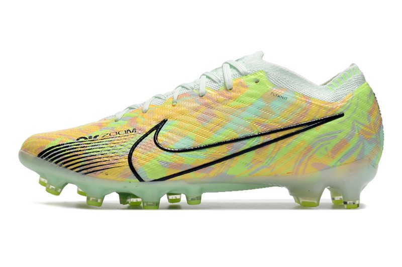 Nike Air Zoom Mercurial Vapor 15 Elite AG Bonded - Barely Green/Blackened Blue/Total Orange