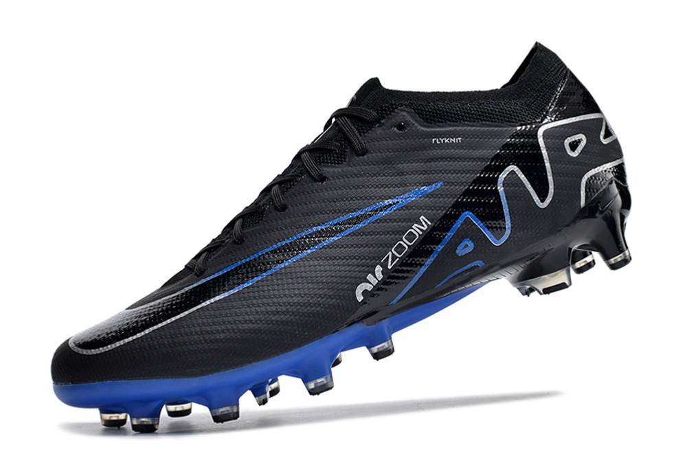 Nike Zoom Mercurial Vapor 15 Elite AG - Black/Chrome/Hyper Royal