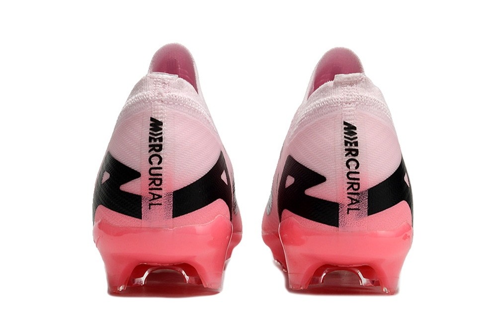 Nike Zoom Mercurial Vapor 15 Elite FG Brilliance Cleats - Pale Pink/White