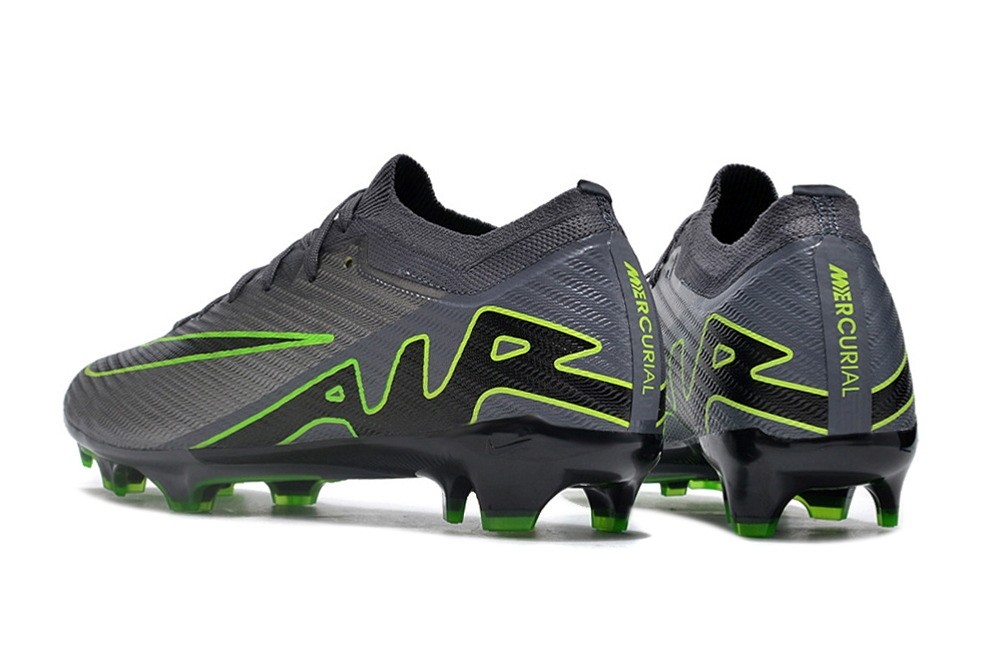 Nike Zoom Mercurial Vapor 15 Elite FG Chrome R9 - Chrome/Black/Green